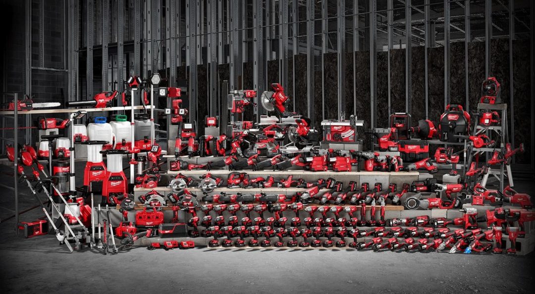 Milwaukee M18 Power Tool Family Shot