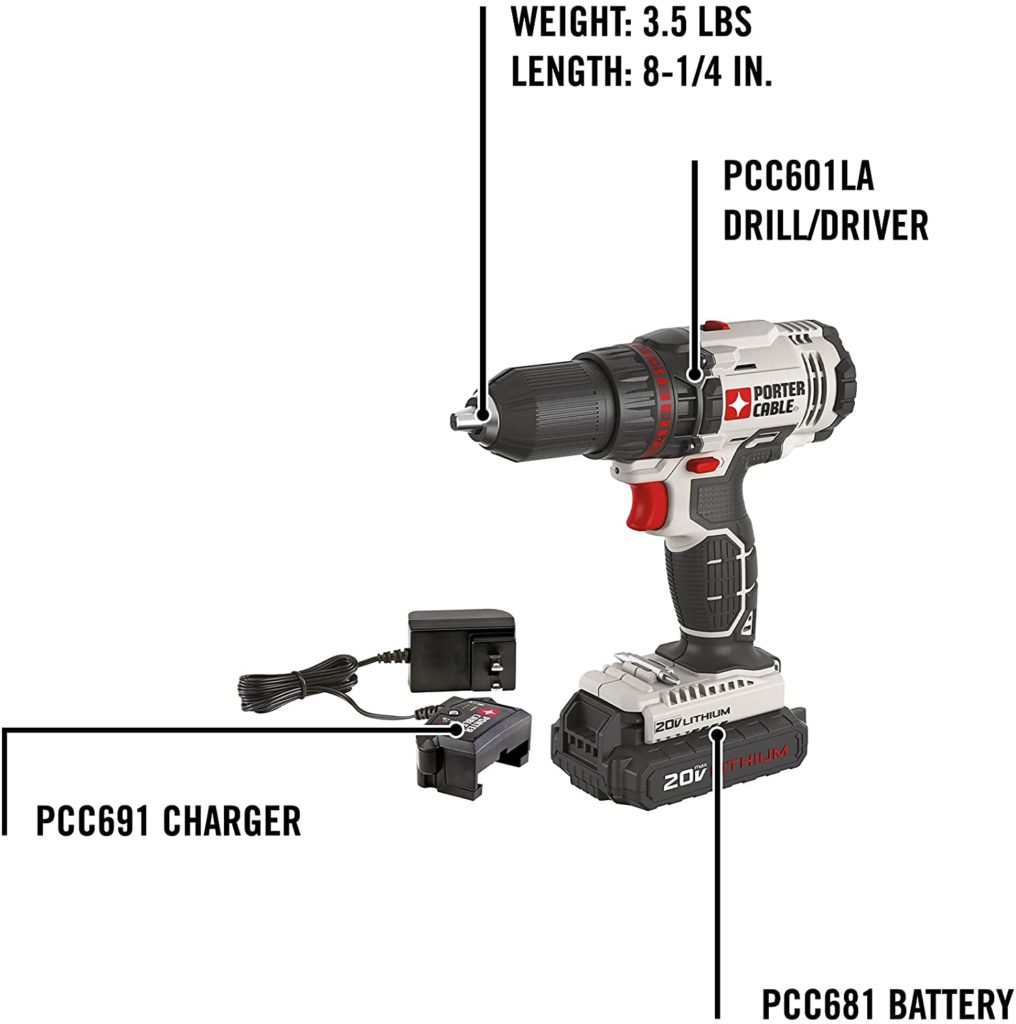 Porter-Cable PCC601LA Parts