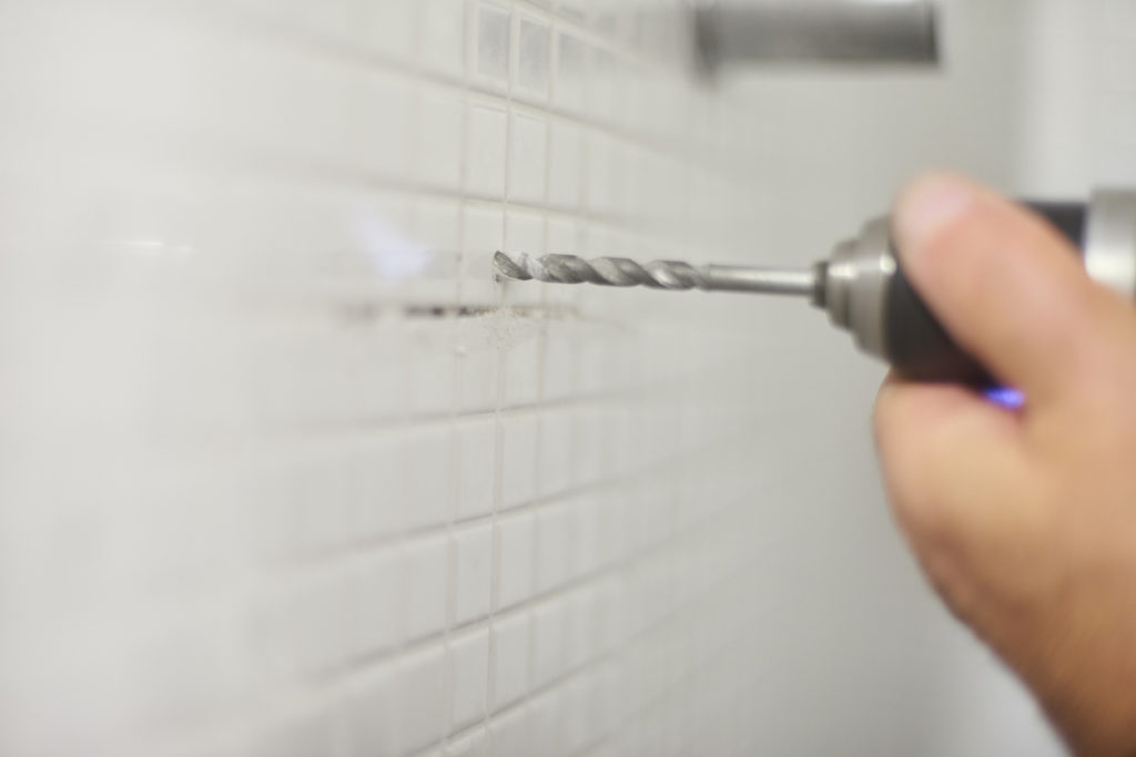 Fitting a new shower in home bathroom